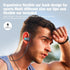Boean Bluetooth Headphones, Bluetooth 5.3 Wireless Headphones with 16 Hours Playtime, Stereo Bass IPX7 Waterproof Over Ear Earphones for Workout a...