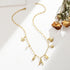 Gold Initial Charm Necklace for Women Gold Shell Starfish Necklace Summer Beach Charms Necklaces for Women Beach Jewelry Gift...