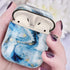 Marble Soft Earphone Case Compatible with AirPods Cover, Full Protective Soft TPU AirPods Cover Compatible with AirPods 1&2 Wireless and Wired Cha...