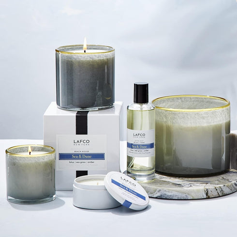 LAFCO New York Travel Candle, Sea & Dune - 4 oz - 20-Hour Burn Time - Made in The USA...