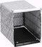 Pethiy Dog Crate Cover for Wire Crates, Fits Most 24" inch Dog Crates. Easy to Put On, Take Off, and Adjust - Cover only -Gray-24 Inch...