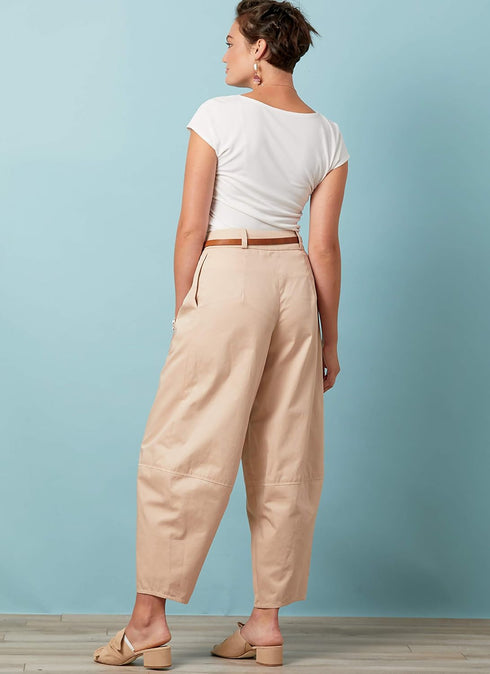 McCall Pattern Women's Loose Fit Capri Pants, Sizes 14-22 Sewing Pattern...