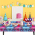 3pcs Video Game Tablecloth, Game Theme Birthday Decorations Supplies, Plastic Tablecloth, Rectangular Racetrack Tablecloth, Gamer TableCovers for ...
