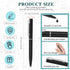 Teling 72 Pcs Small Ballpoint Pen Mini Pens Bulk 4 Inch Short Small Pens Tiny Pen Ink Ballpoint Pens for Notebook Pockets Signature Notepads Schoo...