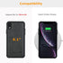 molzar MAG Series for iPhone XR Case, Built-in Metal Plate for Magnetic Mount, Works with Qi-Certified Chargers, Compatible with iPhone XR, Black...