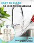Milk Frother Rechargeable Handheld-Electric Whisk 3 Speed Adjustable, Frother Wand Coffee with 3 Stainless Whisks, Electric Foam Maker, Drink Mixe...