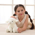 Apricot Lamb Toys Plush Cream Lamb Sheep Stuffed Animal with Fluffy Soft Ears (Cream Lamb, 8 Inches)...