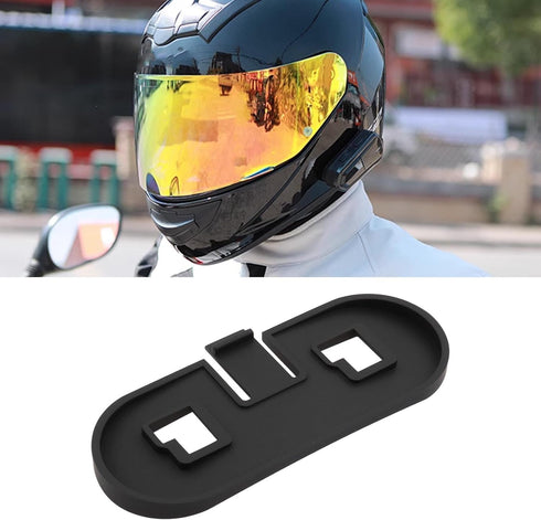 2PCS Adhesive Clip Holder Bracket Clip Mount Compatible with FreedConn T-COMVB and T-COMSC Series Motorcycle Helmet Bluetooth intercom...