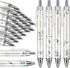 24 Pcs Bridal Shower Ballpoint Pens Retractable Black Ink Wedding Pens with Quotes for Guest Book Writing Games Gifts Wedding Favors Souvenir Offi...