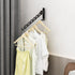 Wall Mounted Clothes Drying Rack, Wall Clothes Hanger Foldable, Laundry Hanger Hook for Bathroom, Wall Clothes Rack Indoor, Perfect for Small Spac...