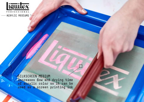 Liquitex Professional Silkscreen Gel Medium, 237ml (8-oz)...