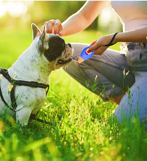 Dog Training Clicker with Whistle and Wrist Strap - Positive Behavior Reinforcer for Pets - All Ages, Puppy and Adult Dogs - Use to Reward and Tra...