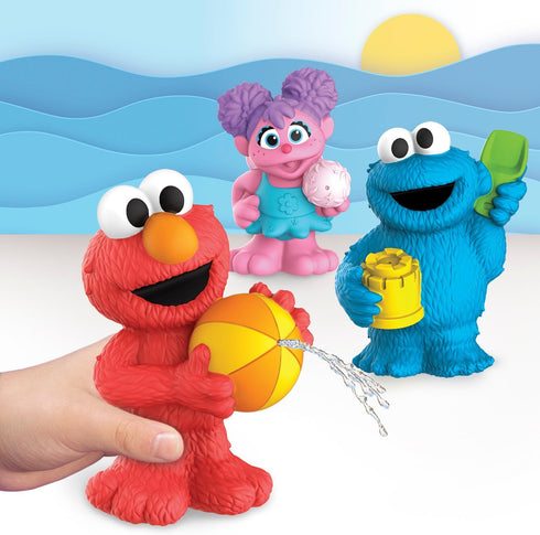 Sesame Street Floating Fun Friends 3-piece Set Water Squirters Bath and Pool Toys, Kids Toys for Ages 2 Up by Just Play...
