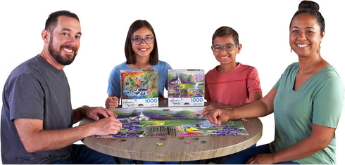 RoseArt - Abraham Hunter - Sunday Morning - 1000 Piece Jigsaw Puzzle for Adults...