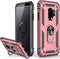 Galaxy S9 Case,Military Grade 16ft. Drop Tested Dual Layered Heavy Duty Cover with Magnetic Ring Kickstand Compatible with Car Mount Holder,Protec...