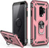 Galaxy S9 Case,Military Grade 16ft. Drop Tested Dual Layered Heavy Duty Cover with Magnetic Ring Kickstand Compatible with Car Mount Holder,Protec...