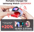 Portable Watch Charger for Samsung,2000mAh 2-in-1 Magnetic Samsung Watch Charger,Travel Wireless Power Bank,Galaxy Watch Charger for Galaxy Watch ...