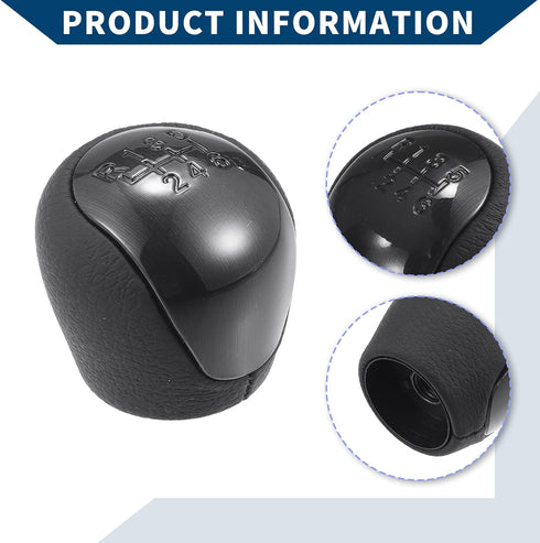 6 Speed Manual Gear Shift Knob for Hyundai IX35 2009-2015 / Front Automotive Gearbox Stick Shifter Lever Knob/Durable Plastic / 1 Pcs Black...