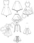 Simplicity Misses' Vintage Apron Packet, Code 9311 Sewing Pattern, Sizes S-L, White...
