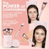Pro Face Contour Brush Set - Synthetic Contouring Sculpting and Highlighting Kit - Cream Blush Powder Flat Nose Cheek Round Small Angled Fan Taper...