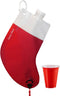 Santa's Stocking Flask for Party: 2.25 liter Flasks make Funny Yankee Swap Gifts, White Elephant Gifts, Funny Gag Gifts, SantaCon Accessories and ...