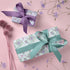 JarThenaAMCS Spring Lavender Floral Wrapping Paper - Not Roll - Purple Flower Gift Wrap Paper Folded Flat Assorted DIY Craft Art Paper for Wedding...