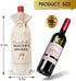 Pairs Well With A Master's Degree Wine Gift Bag, Wine Bag Gifts for Masters Degree Students Graduation, Graduation Gifts for Him Her, Cotton Linen...