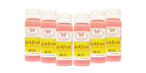 Butterfly Flavoring Extract Paste, Jackfruit, 25 ml (Pack of 6) — Exotic Tropical Fruit Flavoring for Baking, Desserts, Drinks, Pastries, Ice Crea...