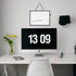 Double-Sided Dry Erase Board 16" x 12", Small White Board for Wall, Black Frame Hanging Whiteboard for Home School Office...