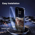 3 Pack Tempered Glass Screen Protector for iPhone 12 Pro Max, 6.7 Inch HD Clear, Bubble Free, Anti-Scratch, Case Friendly...
