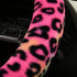 Fluffy Steering Wheel Cover for Women,Girly,Fuzzy Steering Decor,Plush, Leopard Print,Sweat-Absorb,Universal 15 Inch,Red (Fluffy-Leo)...