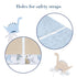 100% Cotton Changing Pad Cover for Baby Boys, Dinosaur Changing Pad Cover - Changing Table Sheets Blue - 2 Pack Changing Table Covers, 32"x16" x 8...