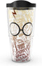 Tervis Made in USA Double Walled Harry Potter - Glasses and Scar Insulated Tumbler Cup Keeps Drinks Cold & Hot, 24oz, Classic...