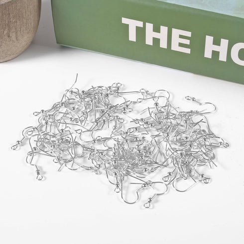 300PCS Earring Hooks for Jewelry,Earring Making Kit Hypoallergenic Earring Hooks,Fish Hook Earrings with Jump Rings and Earring Backs for DIY Jewe...