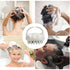 Scalp Massager Shampoo Brush, Scalp Scrubber with Soft Silicone Bristles, Scalp Exfoliator Brush with Soft Silicone, Soft Silicone Scalp Scrubber ...