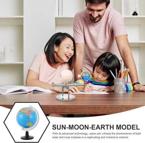 UPKOCH Sun Earth Moon Orbital Model, Kids Solar System Model Orbital Planetarium Model Astronomical Science Educational Kits for Kids Gifts School...
