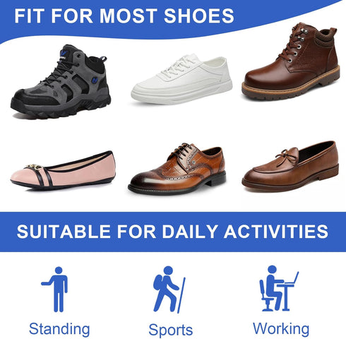 Skyfoot Heel Cups for Achilles Tendonitis, Heel Bone Spurs, Orthotic Inserts for Achilles Tendon Support, Heel Cushions for Heel Pain Relief for W...