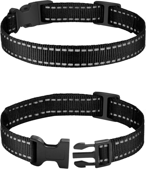 PetJoy 2-Pack Replacement Collar Strap for Bark Collar, Dog Replacement Collar for Shock Collar, E Collar Replacement Strap, Strong, Durable, Adju...