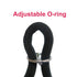 Braided Collar, Pro Training Dog Collar, No Pull Round Collar, Slip Collar with Slidable Stop Ring - Ideal for Medium/Large Dogs (M+(1/2") - 18" L...