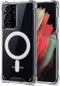 Magnetic Case for Samsung Galaxy S21 Ultra for MagSafe Case/Shockproof Samsung S21 Ultra Case for MagSafe Transparent/Clear Phone Case for Samsung...
