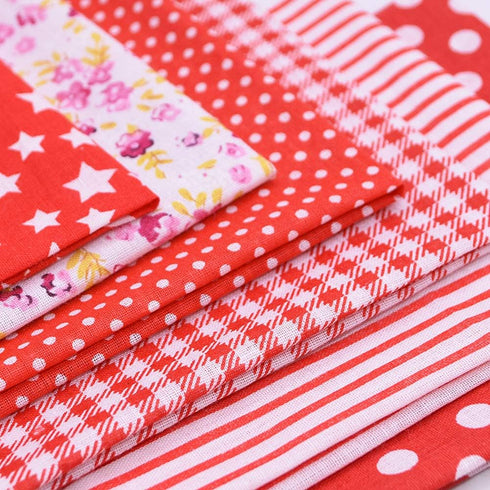 Fabric, 56 pcs/lot Top Cotton 9.8" x 9.8" (25cm x 25cm) Squares Patchwork, Precut Multi-Color and Different Pattern for Sewing Quilting Crafting, ...