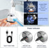 WADEO Handheld Vacuum, Cordless High Power 15000PA, 3in1 Blower, Brushless Motor, Mini Vacuum for Home, Pet & Office, Silver, Handheld Vacuum Clea...