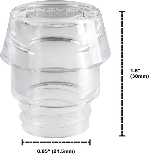 Univen Plastic Knob Top and Washer Ring Compatible with Farberware Yosemite Coffee Percolators...