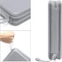 CD Case holder, 80 Capacity CD/DVD Case Holders Wallet Hard Plastic CD DVD Disc Cases Storage Binder for Car Home Office Travel (Grey)...