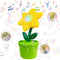 MEMOVAN Sunflower Bubble Machine Flower Bubble Maker Flower Pot Bubbles Machine Automatic Bubble Maker Toy with Musical & Lights for Kids Birthday...