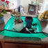 39.4" x 39.4" Plant Repotting Mat, Waterproof Portable Gardening Mat for Indoor Outdoor Plant Transplanting, Thicken PE Mat Transplanting Mat...