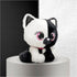 GUND P.Lushes Designer Fashion Pets Lady Luna Cat Premium Stuffed Animal Soft Plush, Black and White, 6”...