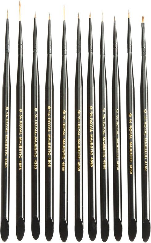 Royal & Langnickel Majestic Detail Artist Brush Set, 11-Piece...