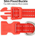 Light up Dog Collar for Small Dog,Vizpet XS Adjustable Size Nylon Collar USB Rechargeable Bright Safety Pet Collar for Cats Dogs (Red?XS)...
