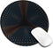 Mouse Pad, Triangular Polka Dots Tunnel Mouse Pads Mousepad, Anti-Slip Rubber Mouse Mat Desk Pad for Gaming Office Laptop Computer...